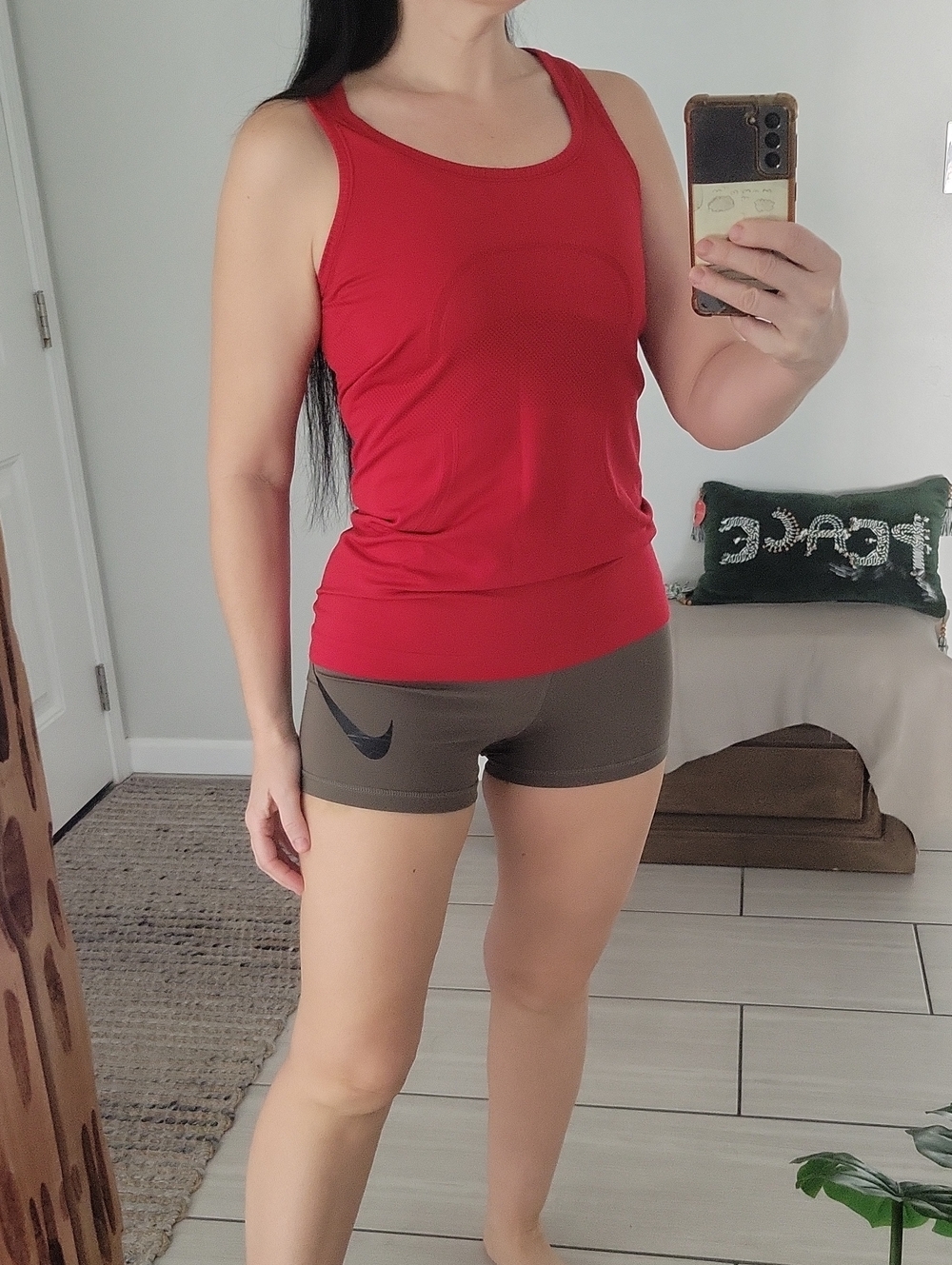 lululemon athletica Crimson Racerback Tank